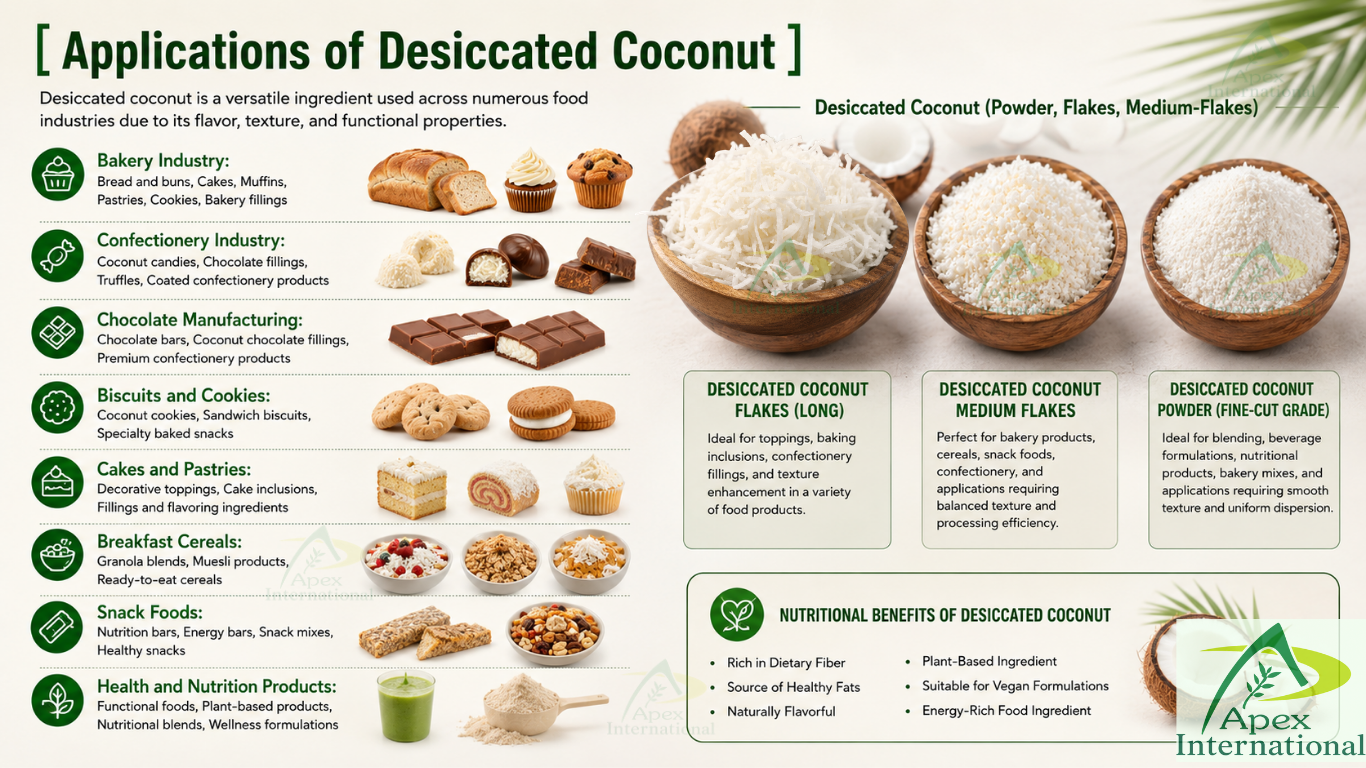 Applications of Desiccated Coconut