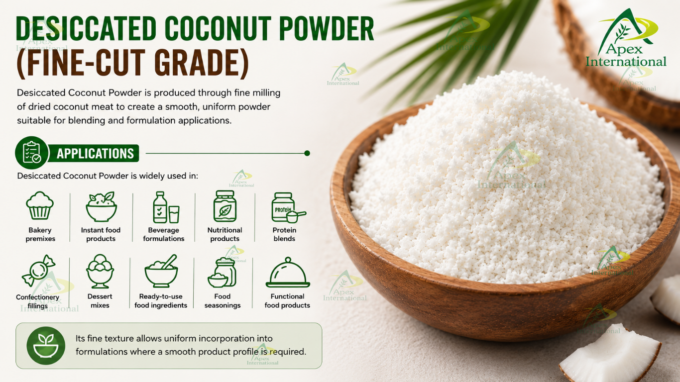 Desiccated Coconut Powder