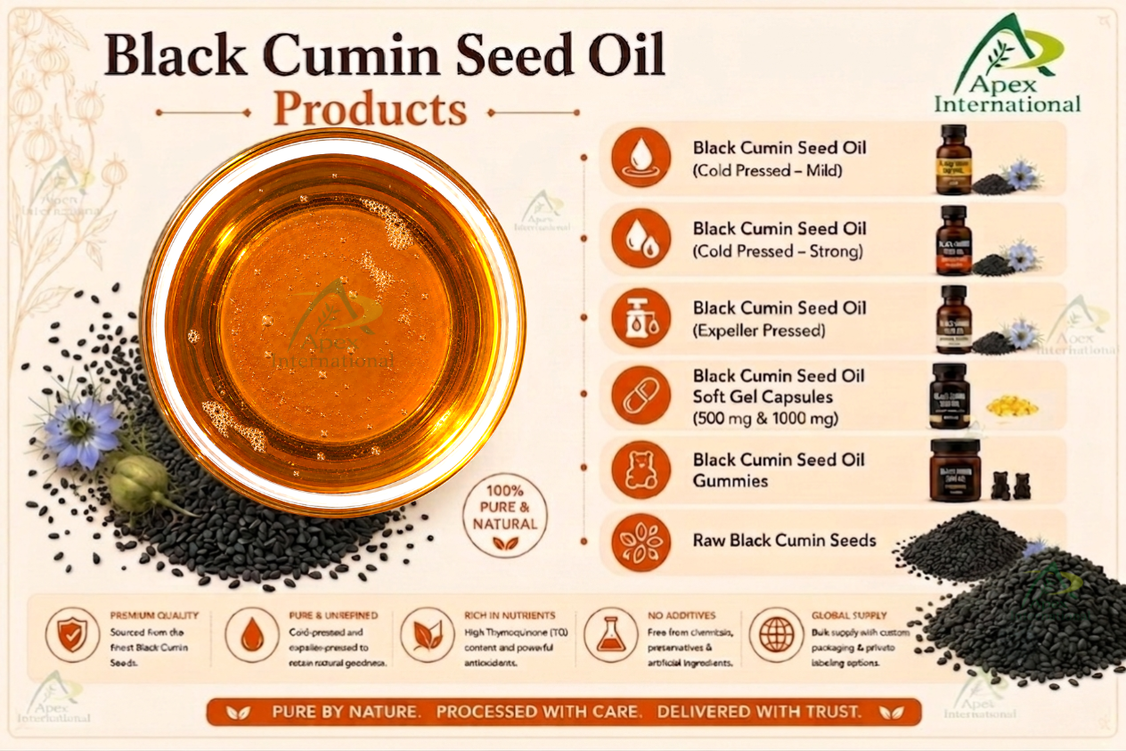 Black Cumin Seed Oil Products
