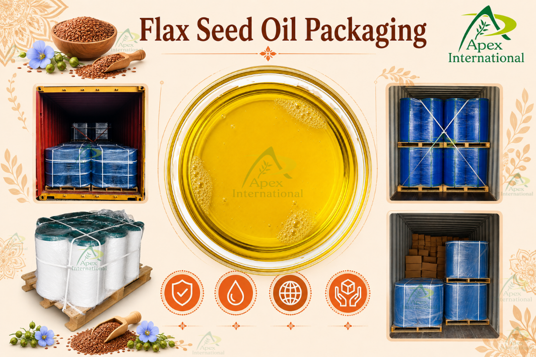 Flax Seed Oil Packaging