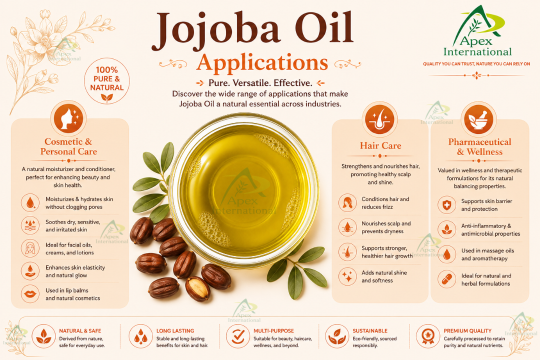 Jojoba Oil Applications