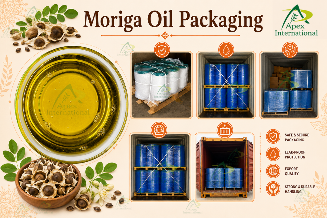 Moringa Seed Oil Packaging