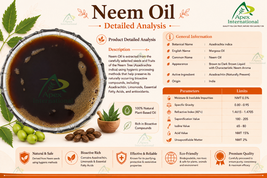 Neem Oil Product Detailed Analysis