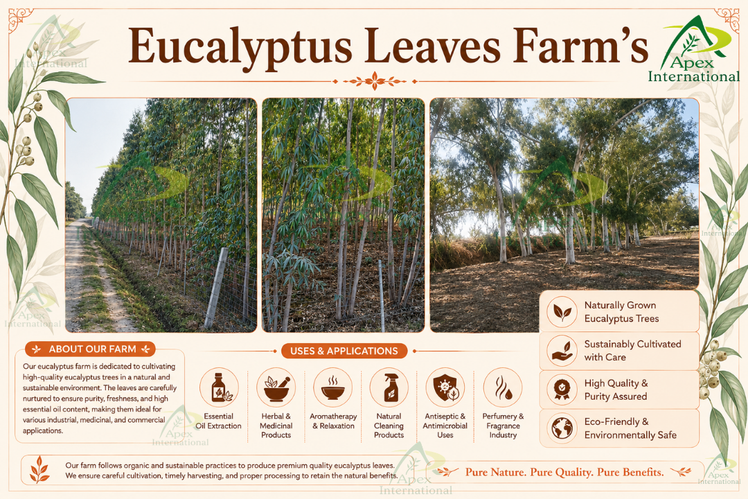 Why Choose Apex International for Eucalyptus Leaves